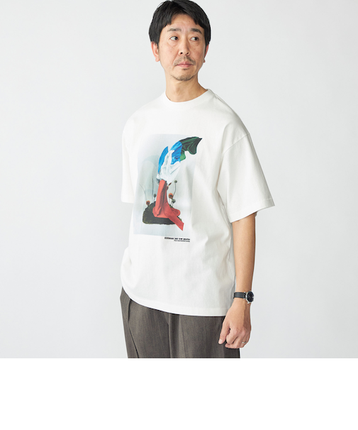 STUDIO BLANCHE: キリマンジャロ ワークス プリント Tシャツ