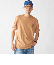 SHIPS: UNDYED オーガニック プリント Tシャツ