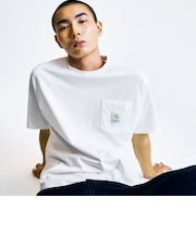 City Ambient Products: スクエアロゴ ポケット Tシャツ