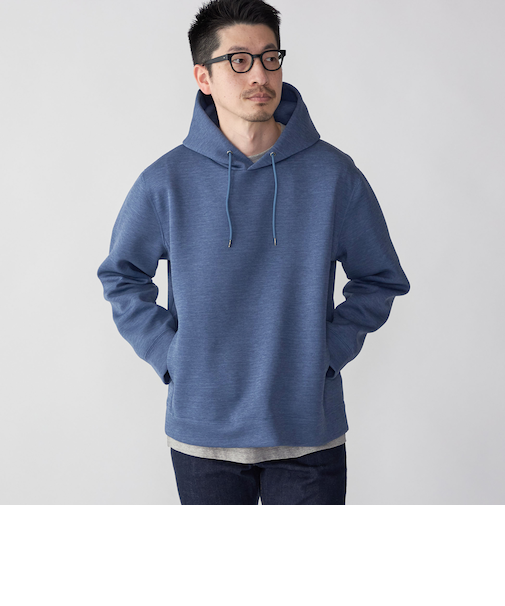 SHIPS: ハイゲージ ミラノリブ ポンチ パーカ