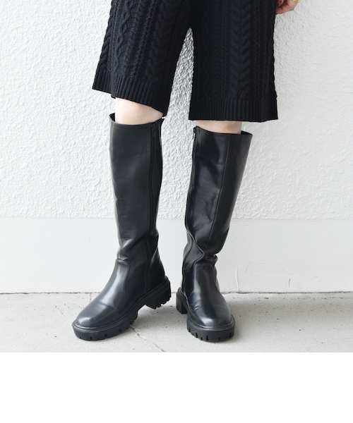 別注】＜aluna / Nagisa Nagaya × green label relaxing＞ロングブーツ