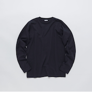 SHIPS: 抗菌・防臭 NANO-FINE(R) ハイゲージ クルーネック Tシャツ (ロンT)