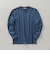 SHIPS: 抗菌・防臭 NANO-FINE(R) ハイゲージ クルーネック Tシャツ (ロンT)