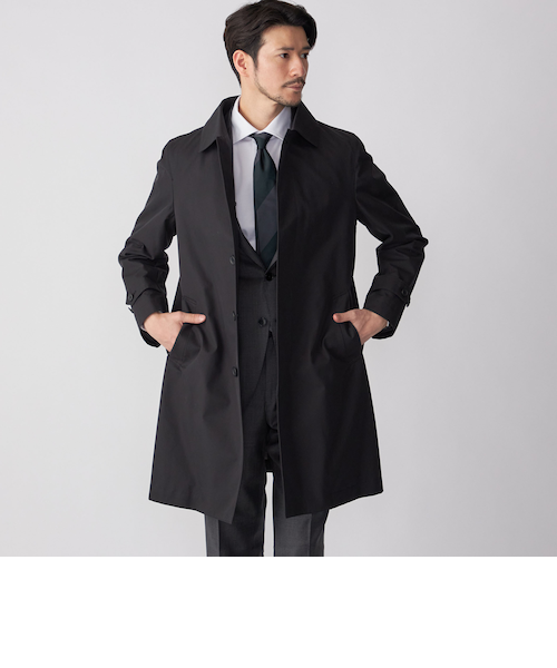 【極美品】シップス SHIPS 23FW オルメテックス ステンカラーコート SHIPS: 23FW オルメテックス ステンカラー コート｜シップス