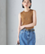〈手洗い可能〉ラメ ノースリーブ ニット
