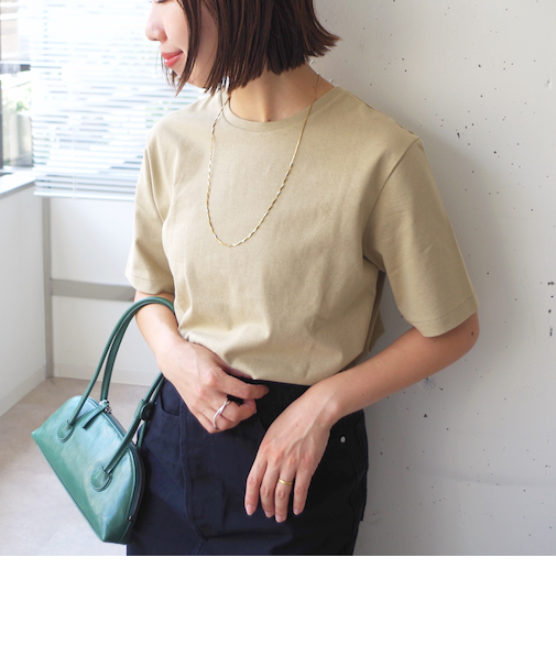〈手洗い可能〉ベーシック TEE