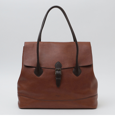 【SHIPS別注】Boldrini Selleria: DOLLANO フラップトートバッグ