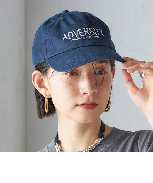 刺繍 ロゴ キャップ 24FW