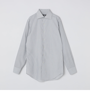 SHIPS: イージーアイロン マルチストライプ ワイドカラー シャツ