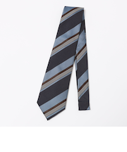 SHIPS: シルク レップ ストライプ ネクタイ