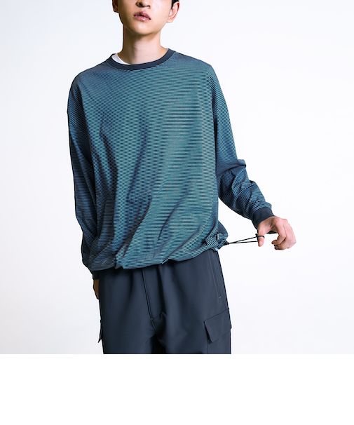 City Ambient Products: SHELTECH(R) マイクロボーダー 長袖Tシャツ