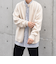 SHIPS any: 〈手洗い可能〉コットン カシミヤ ニット シングルライダース ブルゾン◇