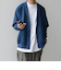 SHIPS any: 〈手洗い可能〉コットン カシミヤ混 コンビ ニット ジャケット◇