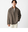 BENCH MARKING SHIRT: スキッパー ポリエステル フェイクスエード シャツ