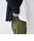 SHIPS any: 4WAY ストレッチ ナイロン 2タック ワイド イージー パンツ◇