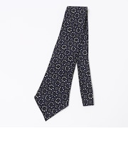 Fratelli Luigi: メダリオン ウール プリント ネクタイ
