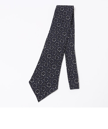 Fratelli Luigi: メダリオン ウール プリント ネクタイ