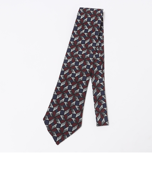 Fratelli Luigi: ダイア コモン ウール プリント ネクタイ