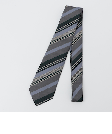 SHIPS: シルク ジャカード マルチ ストライプ ネクタイ