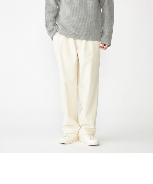 SHIPS: コットン ツイル イージーパンツ