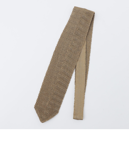 SHIPS: イタリア製 ポインテッド ニット ネクタイ