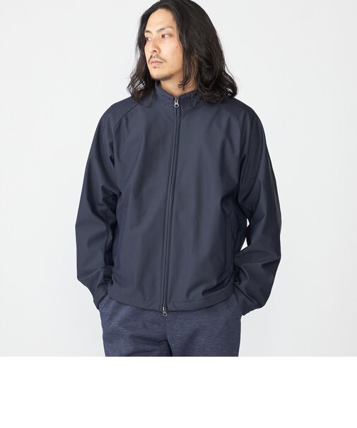 SHIPS:〈洗濯機可能〉ポンチ 裏フリース ストレッチ ブルゾン