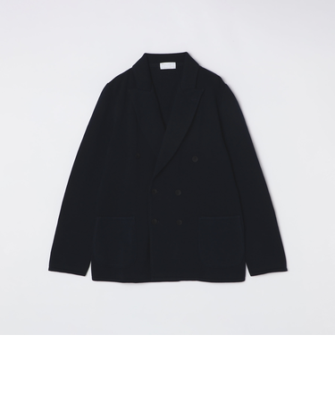 【SHIPS別注】FLY3: コットン ニット ダブルブレザー