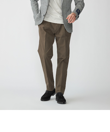 DEVORE incipit: ライトウェイト コットン チノ パンツ