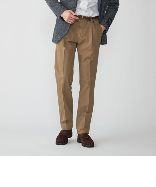 DEVORE incipit: ライトウェイト コットン チノ パンツ