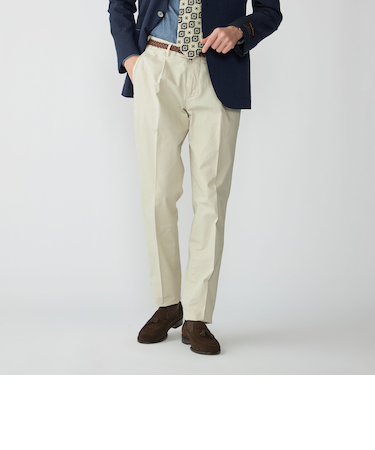 DEVORE incipit: ライトウェイト コットン チノ パンツ