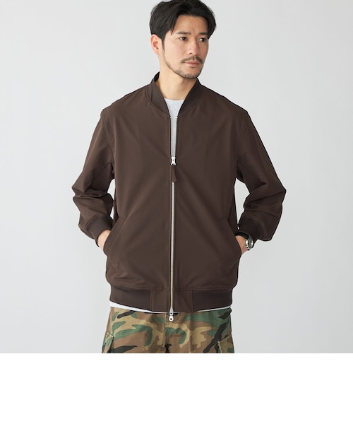UNITED ARROWS ナイロン ハリントンブルゾン ―撥水― ナイロン ハリントンブルゾン -撥水-｜ユナイテッドアローズ