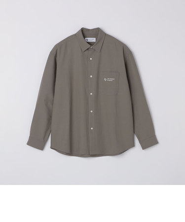 City Ambient Products: レギュラーカラー ツイル オーバー シャツ
