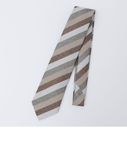 Errico Formicola: メランジ ストライプ ネクタイ