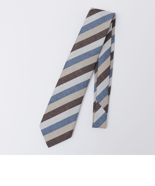 Errico Formicola: メランジ ストライプ ネクタイ｜シップス
