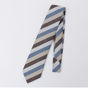 Errico Formicola: メランジ ストライプ ネクタイ