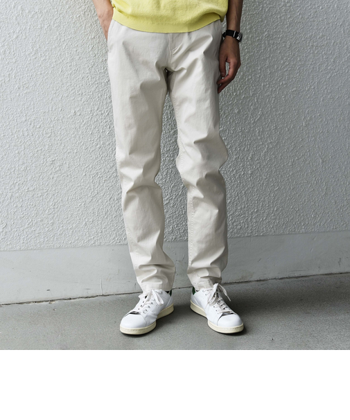 SHIPS: カラー テーパード スリム ライト チノパンツ