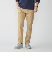 SHIPS: カラー テーパード スリム ライト チノパンツ