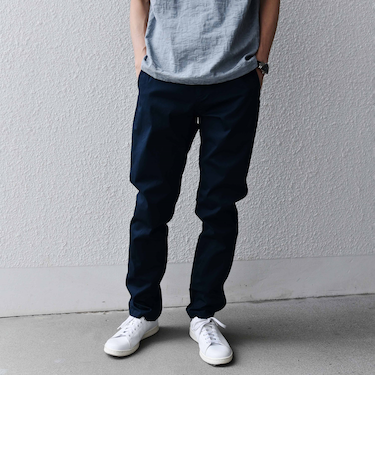 SHIPS: カラー テーパード スリム ライト チノパンツ