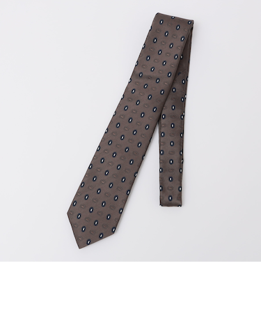 SHIPS: シルク レップ メダリオン ネクタイ