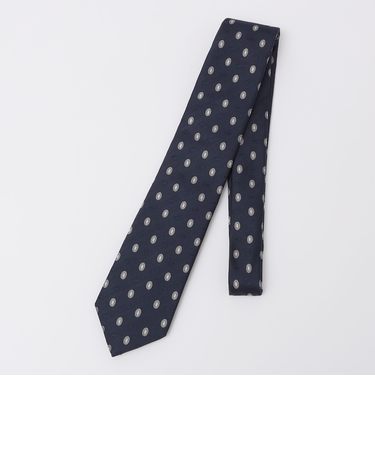 SHIPS: シルク レップ メダリオン ネクタイ