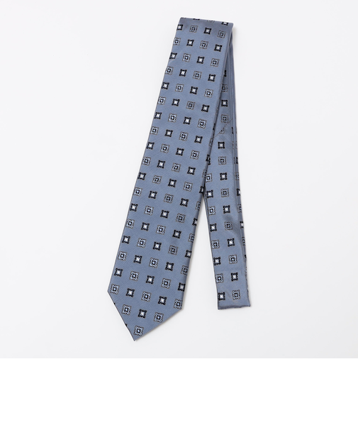 SHIPS: シルク スクエア ジャカード コモン ネクタイ