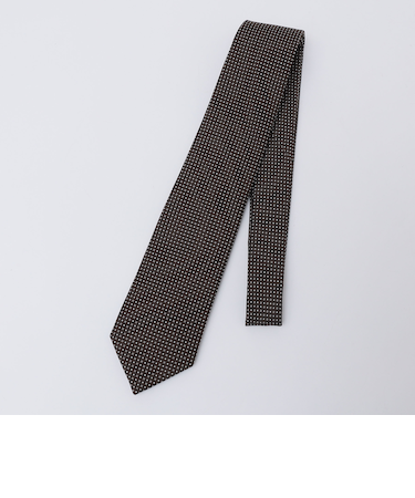 SHIPS: シルク マイクロドット ネクタイ