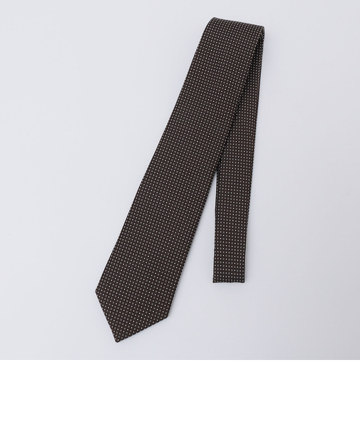 SHIPS: シルク マイクロドット ネクタイ