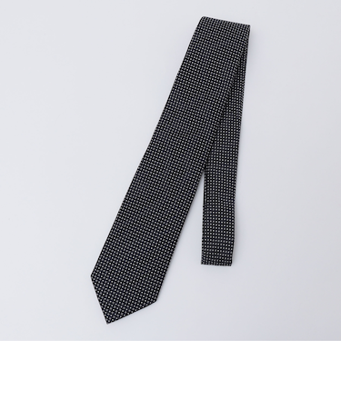 SHIPS: シルク マイクロドット ネクタイ