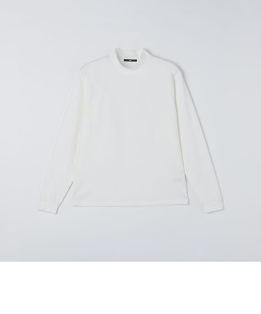 SHIPS: FELCERA(R) モック ネック ロングスリーブ Tシャツ