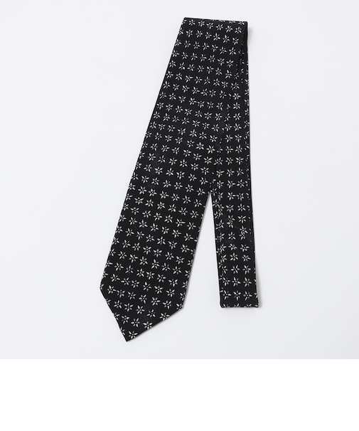 【SHIPS別注】Stefano Cau: プリント バティック フラワー ネクタイ