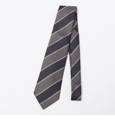 SHIPS: フォサッティ ジャカード ストライプ ネクタイ