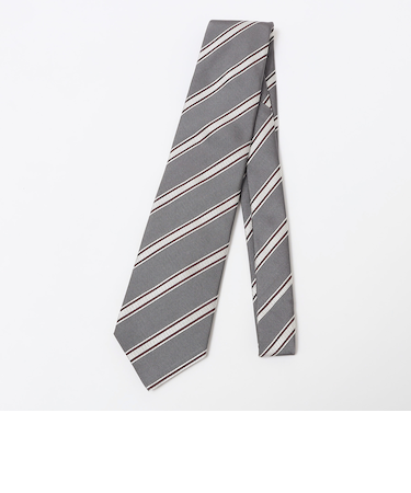 SHIPS: フォサッティ シルク コットン ストライプ ネクタイ