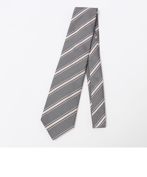 SHIPS: フォサッティ シルク コットン ストライプ ネクタイ