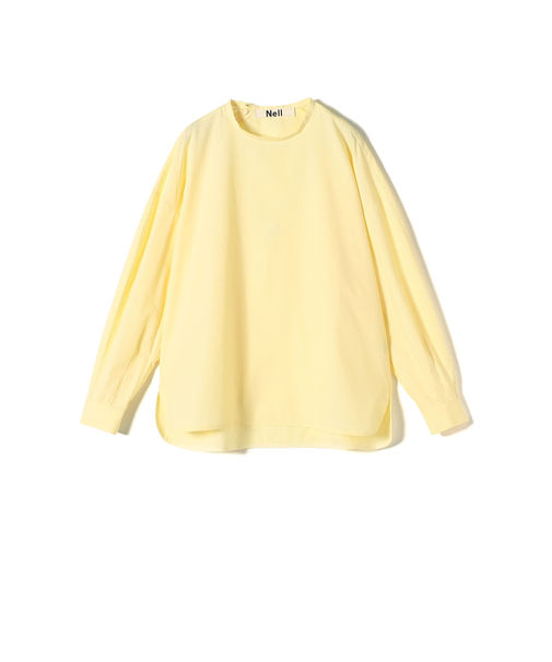 【SHIPS別注】Nell:〈手洗い可能〉袖 フリル プルオーバー ブラウス